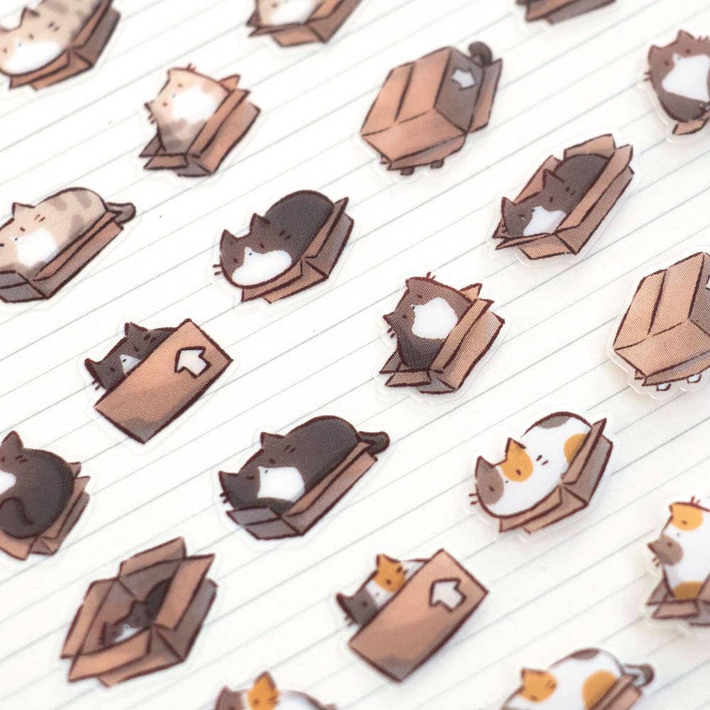 Stickers | Birdie Tam | Box life cats