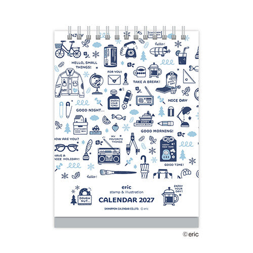 Eric Small Things x Shinnippon | 2027 Desk Calendar