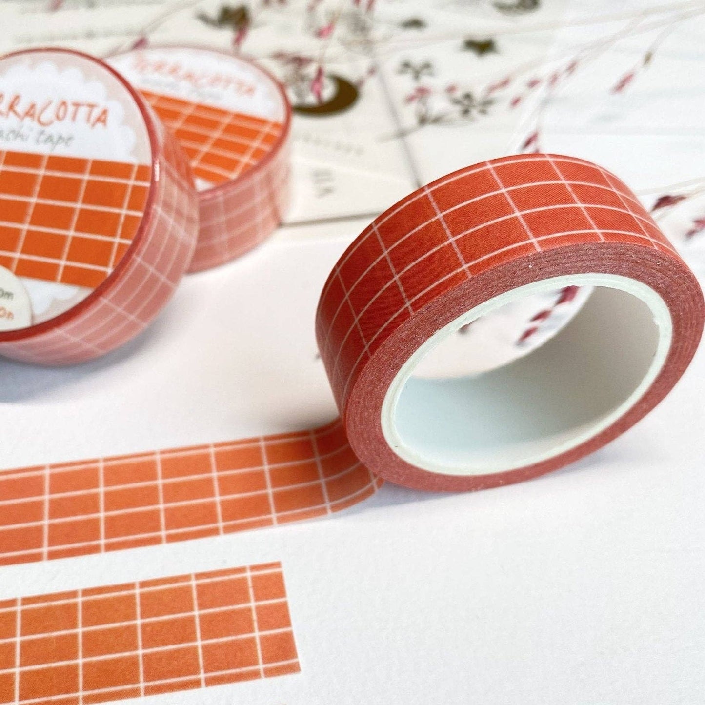 Masking tape | LETTOON | Terracotta Grid