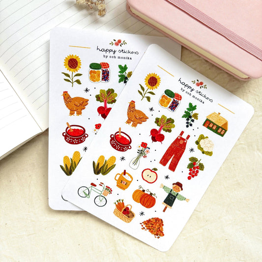 Decorative stickers | Och Monika | Harvest Time