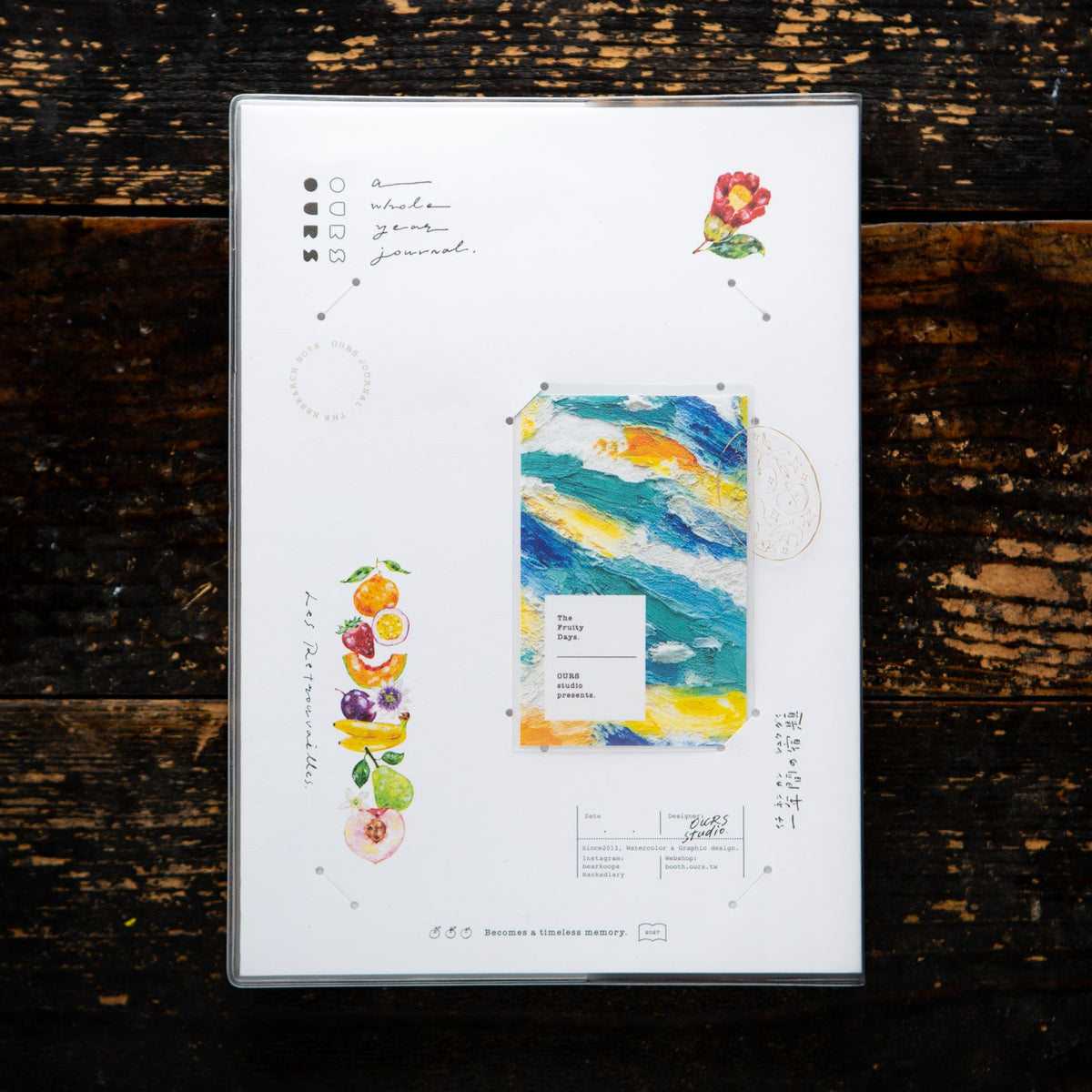 Ours studio postcard set 6