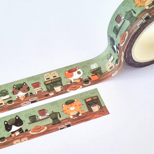 Washi Tape | Birdie Tam | Cat Cafe