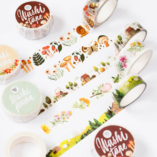 Washi tape | Wild Pencil Studio | Golden Forest