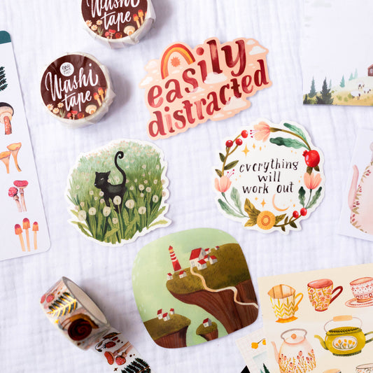 Vinyl Sticker | Wild Pencil Studio | Everything Will Work Out