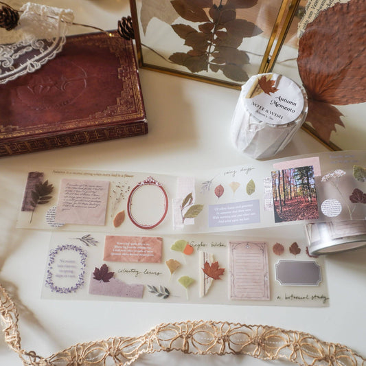 PET tape | Note & Wish | Autumn Memento