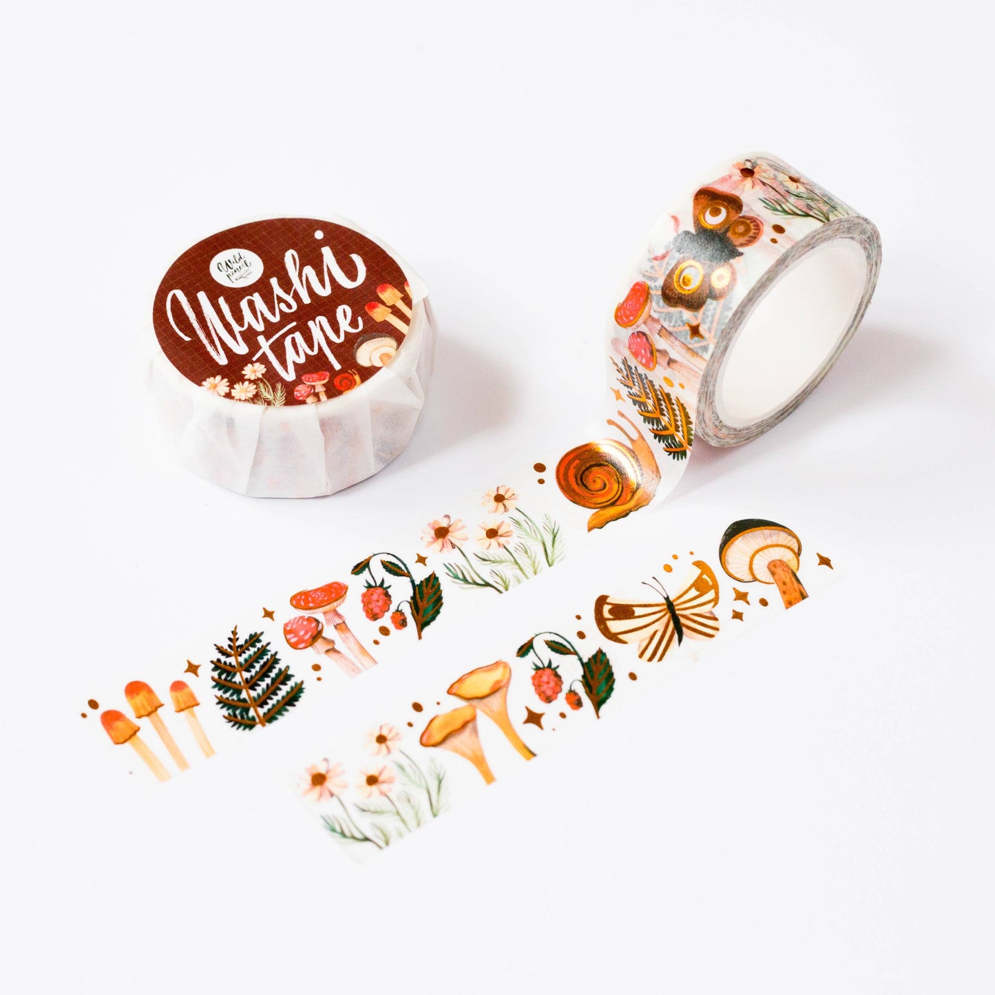 Washi tape | Wild Pencil Studio | Golden Forest