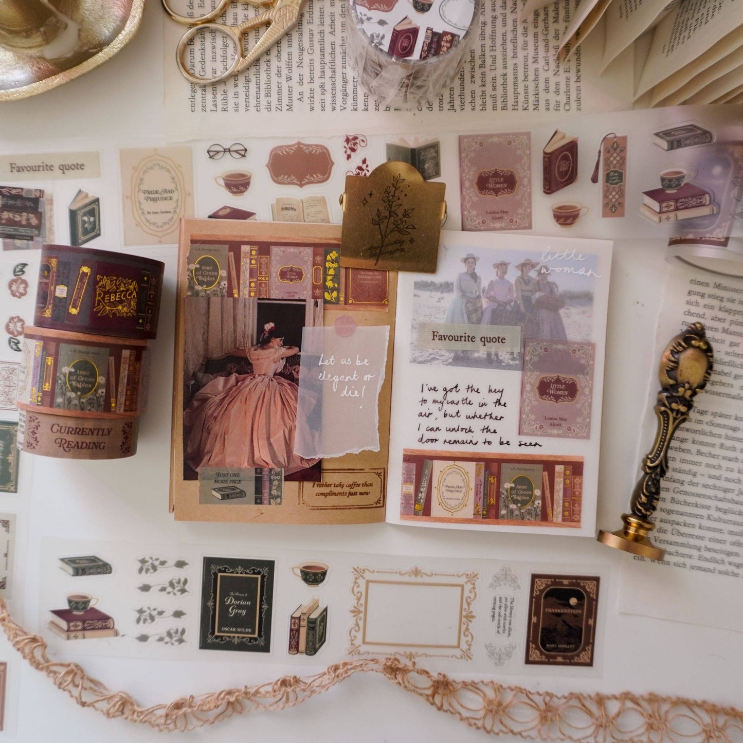 Washi tape | Note & Wish | Book Lover