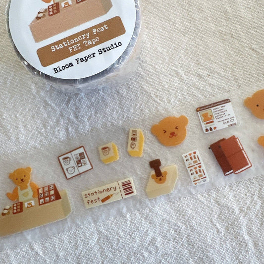 PET Kiss-cut masking tape | Bloom Paper Studio | Stationery fest