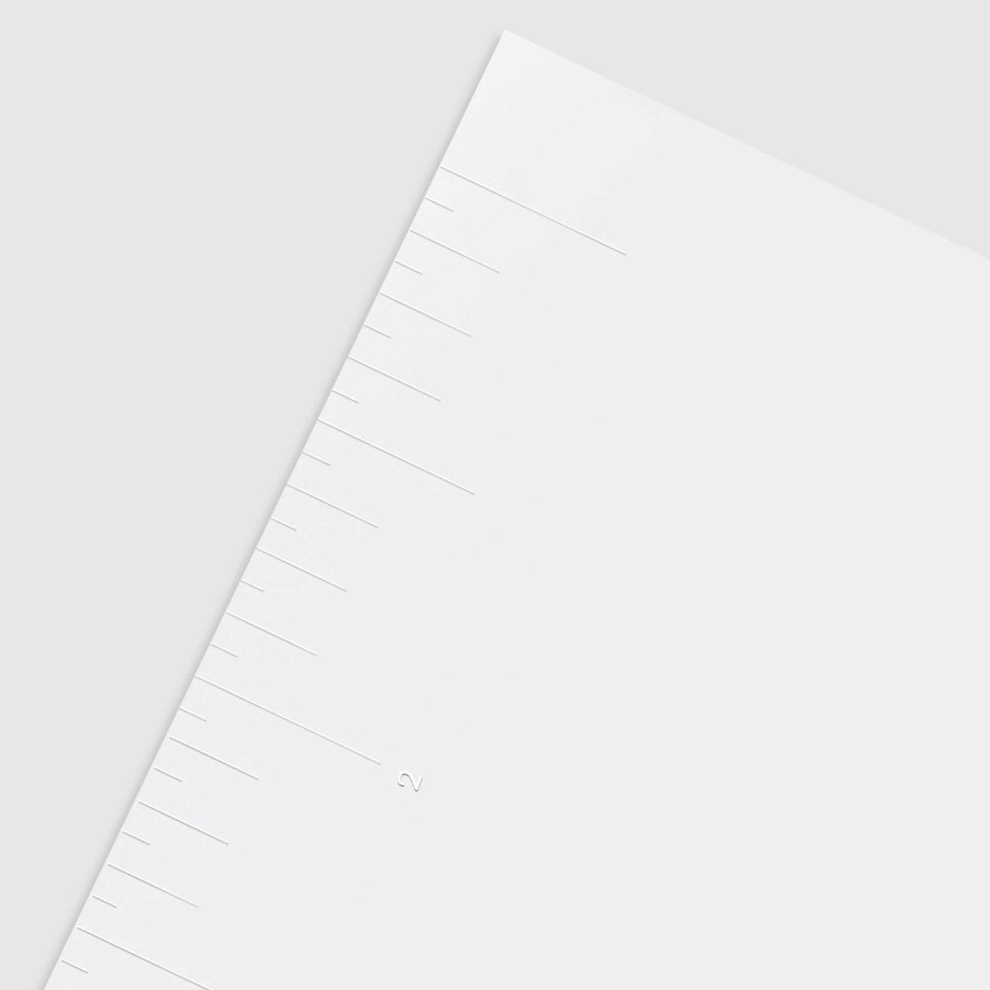 Cloth & Paper | Clear Ruler Card