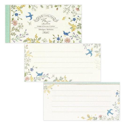 Bloc - notes | Fleurs et chance | Merci - NB Co Ltd - millenotes