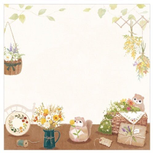 Bloc - notes | Mattari Animals | Adorables Écureuils - NB Co Ltd - millenotes