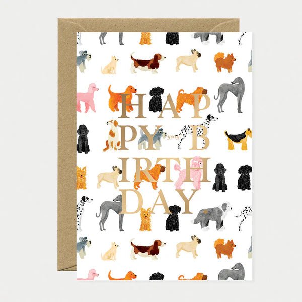 Carte de voeux | Anniversaire | Chiens - All The Ways To Say - millenotes