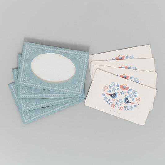 Cartes à message japonaises | Antik Piac | L’Oiseau Bleu - NB Co Ltd - millenotes