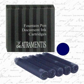 Cartouches d'encre waterproof De Atramentis | Document ink | Bleu foncé - De Atramentis - millenotes