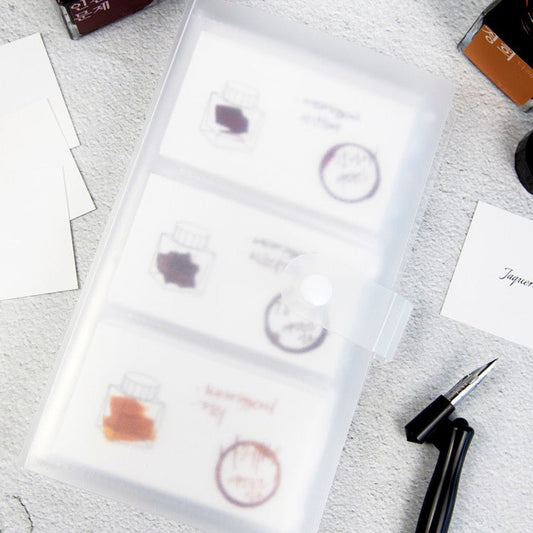 Classeur de cartes de nuancier Wearingeul | Transparent - Wearingeul - millenotes