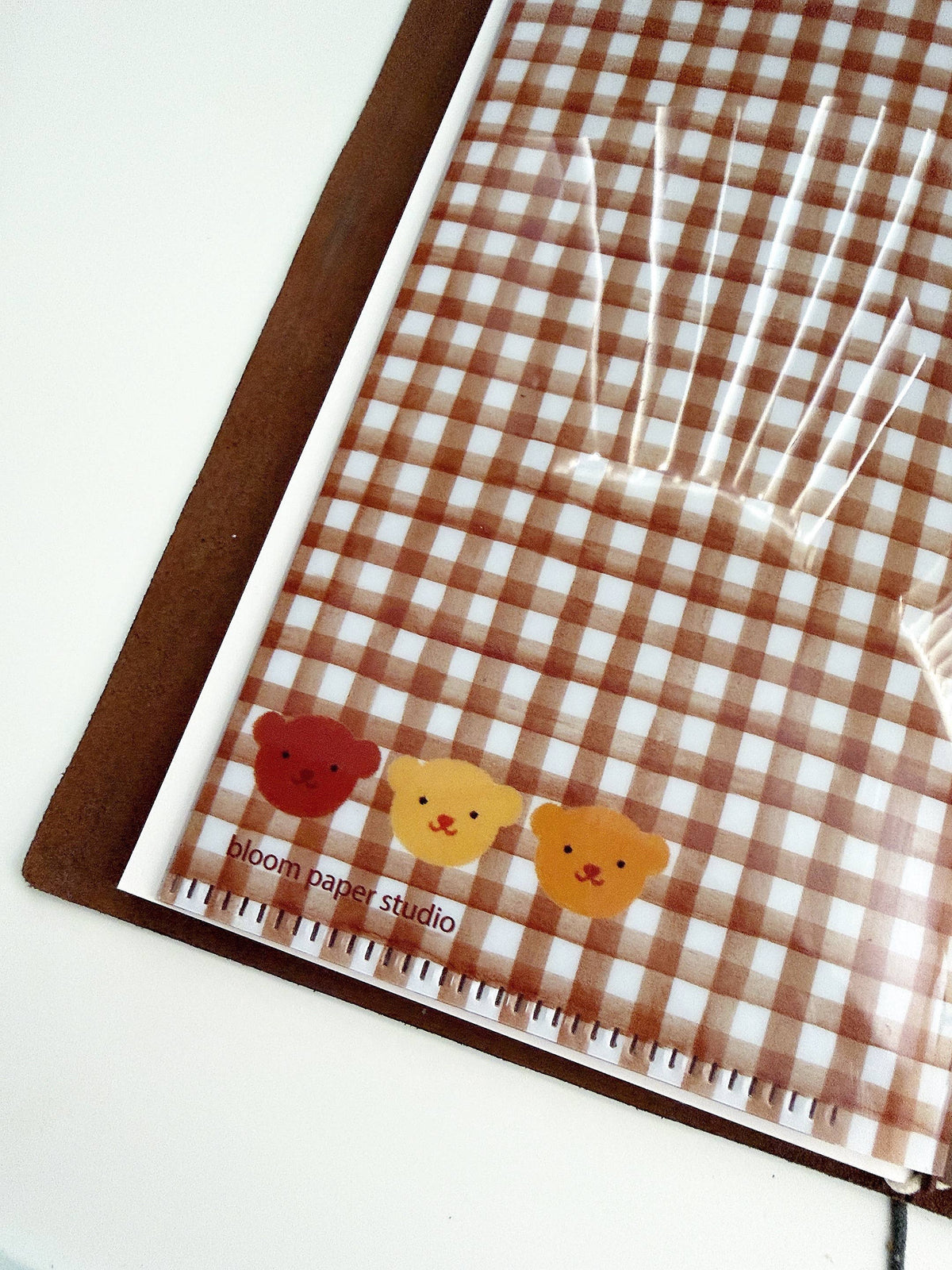 Clear folder | Bloom Paper Studio | Three Little Bears