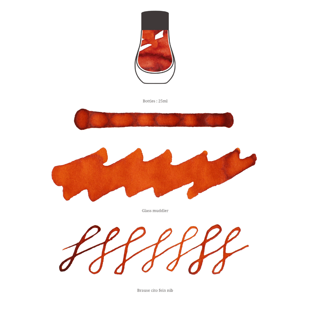 Encre d'écriture Dominant Industry | Earl Grey Tea - Dominant Industry - millenotes