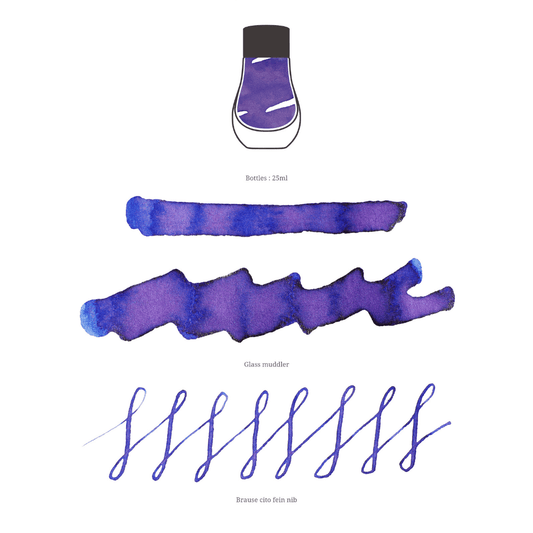 Encre d'écriture Dominant Industry | Periwinkle Blue - Dominant Industry - millenotes