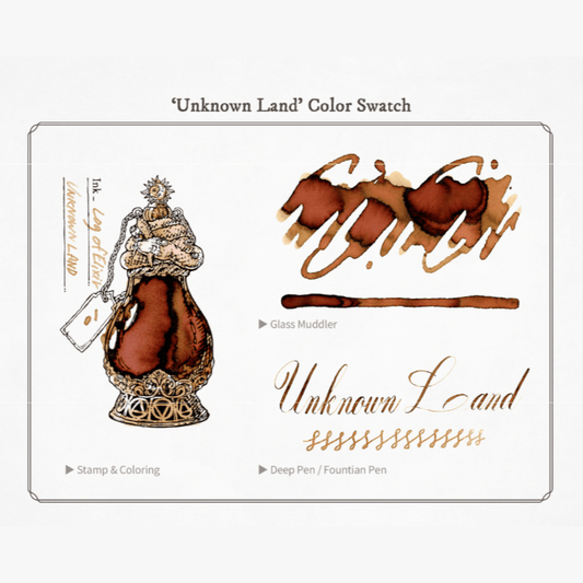 Encre d'écriture Dominant Industry | Unknown Land - Dominant Industry - millenotes