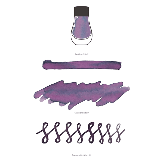 Encre d'écriture parfumée Dominant Industry | Duftrausch - Dominant Industry - millenotes