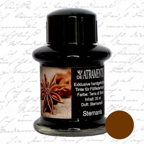 Encre parfumée pour stylo plume | De Atramentis | Anis étoilé – terre de Sienne - De Atramentis - millenotes