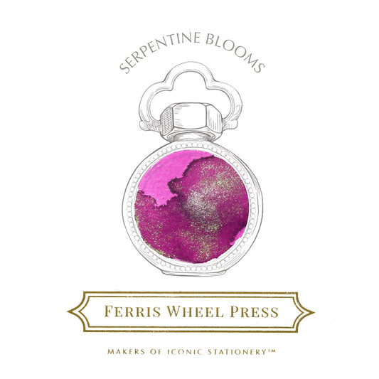 Encre pour stylo plume Ferris Wheel Press | Serpentine Blooms - Ferris Wheel Press - millenotes
