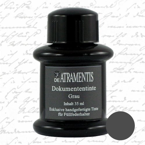 Encre pour stylo plume waterproof | De Atramentis | Gris - De Atramentis - millenotes