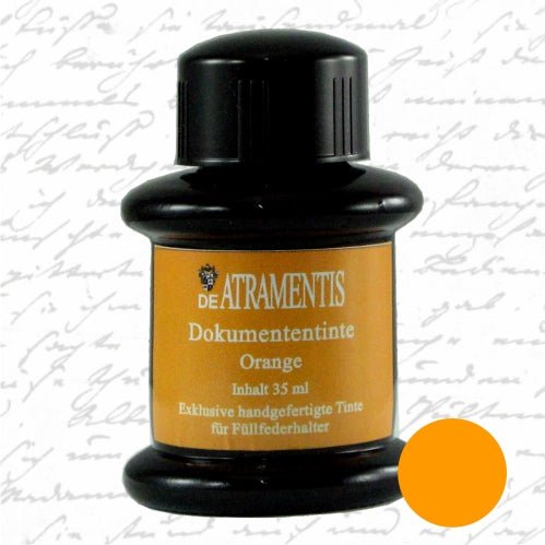 Encre pour stylo plume waterproof | De Atramentis | Orange - De Atramentis - millenotes