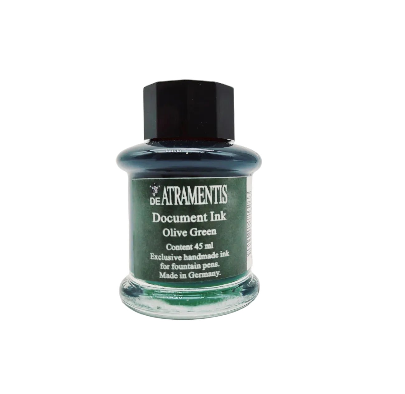 Encre pour stylo plume waterproof | De Atramentis | Vert olive - De Atramentis - millenotes