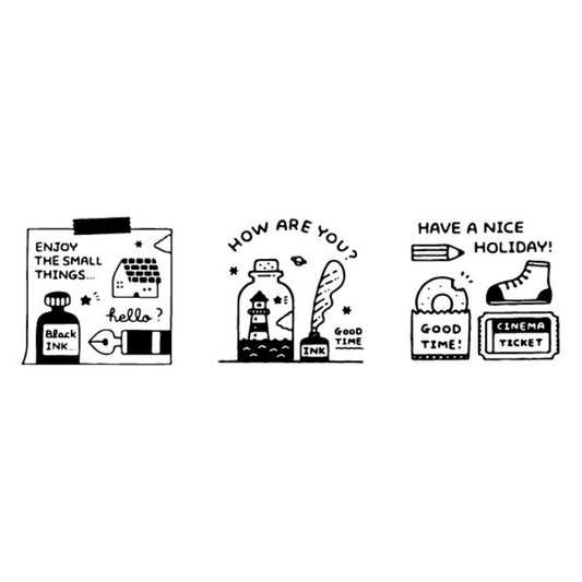 Eric x Sanby | Tampon pré - encré | Nice day - Eric x Sanby - millenotes