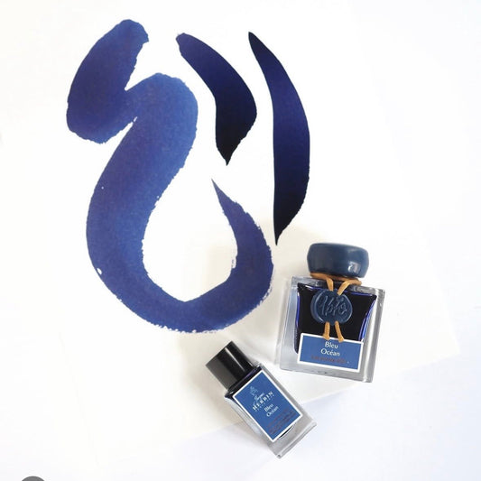 Jacques HERBIN Encre d’écriture | Collection 1670 | Bleu Océan - 15 ml - Jacques Herbin - millenotes