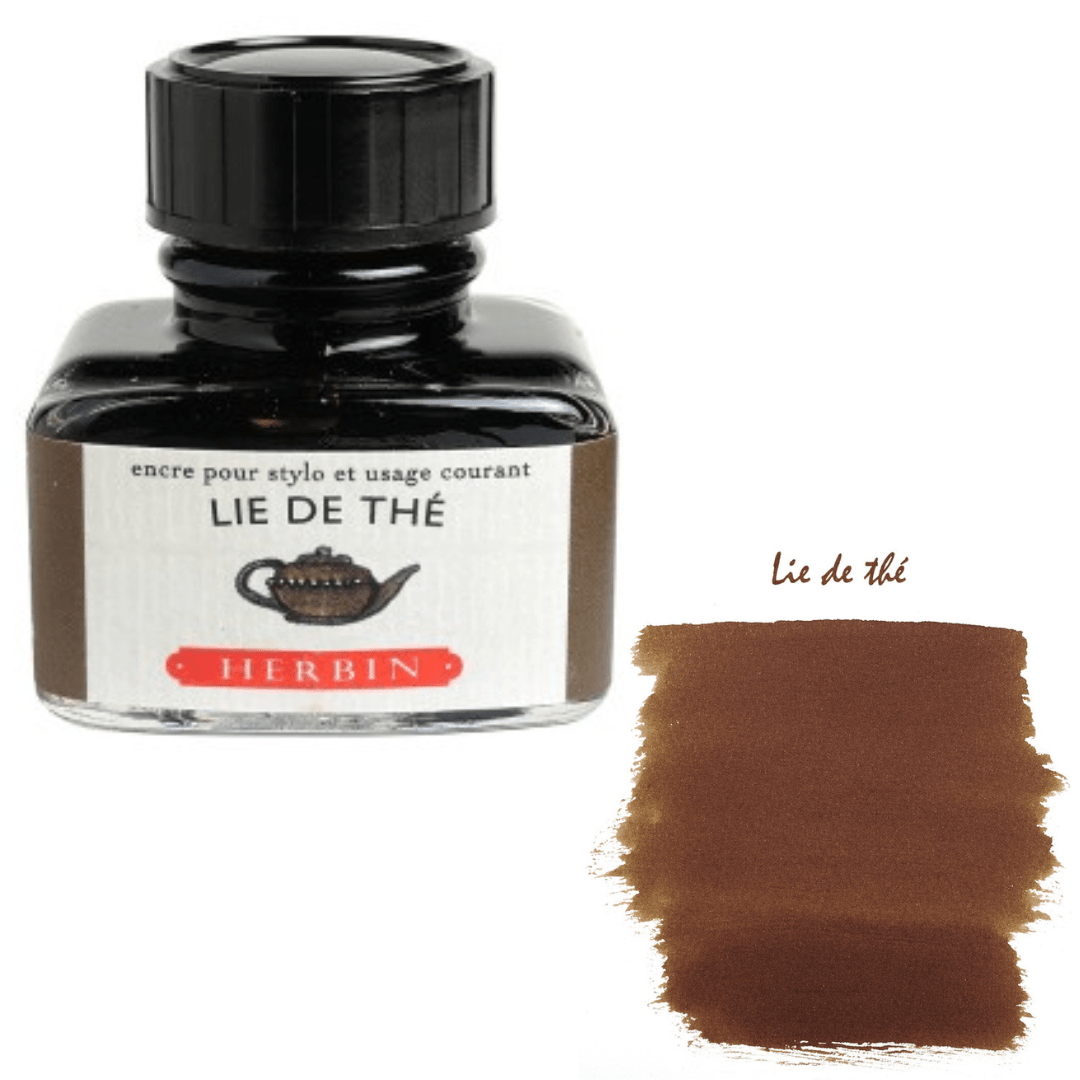 Jacques HERBIN Encre d'écriture | Lie de thé - 30 ml - Jacques Herbin - millenotes