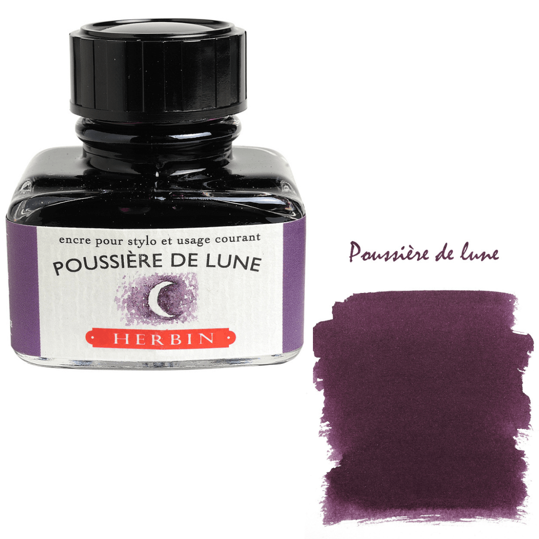 Jacques HERBIN Encre d'écriture | Poussière de lune - 30 ml - Jacques Herbin - millenotes