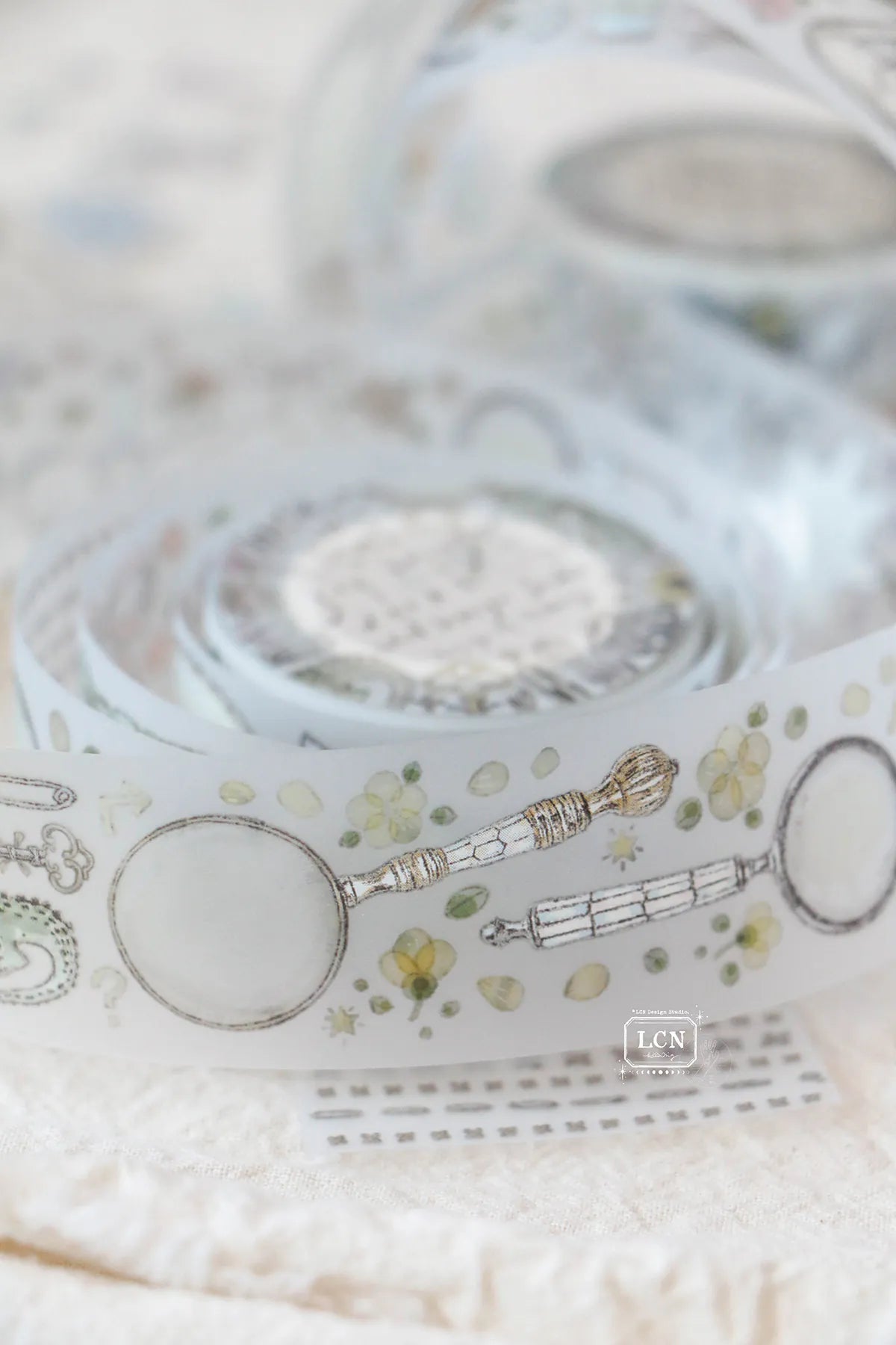 LCN Design Studio | Masking tape PET | Joy bringer - Week 2 - LCN Design Studio - 10 m - rouleau complet - millenotes