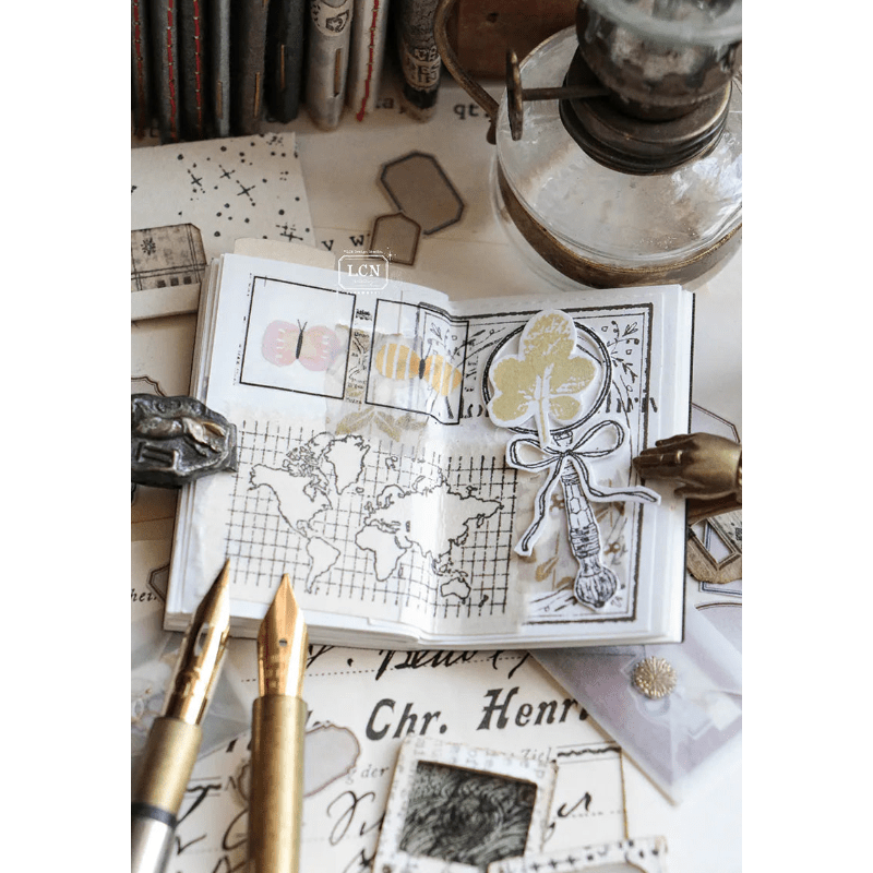 LCN Design Studio | Tampon en bois | World Map - LCN Design Studio - millenotes