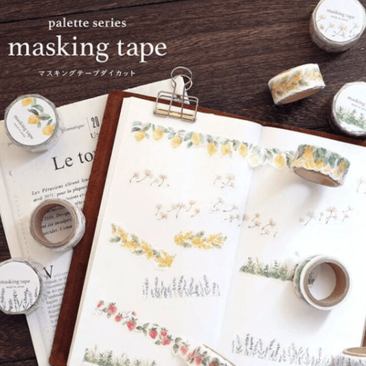 Masking Tape Japonais Mind Wave | Champs Verts - Mind Wave - millenotes