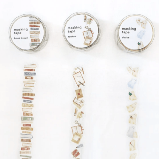 Masking Tape Japonais Mind Wave | Papeterie - Mind Wave - millenotes
