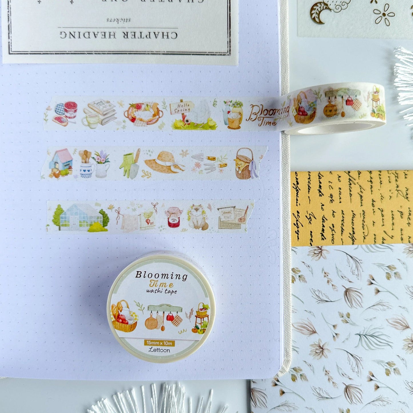 Masking tape | LETTOON | Blooming Time - LETTOON - millenotes