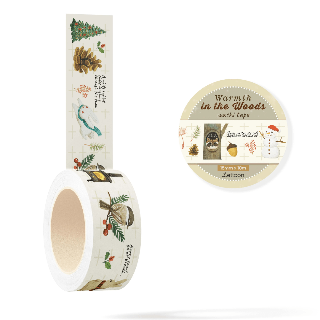Masking tape | LETTOON | Warmth in the Woods - LETTOON - millenotes