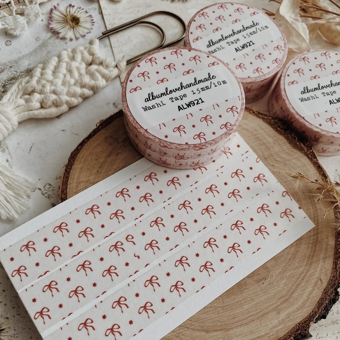 millenotes-albumlovehandmade-washi-tape-pink-bows-2