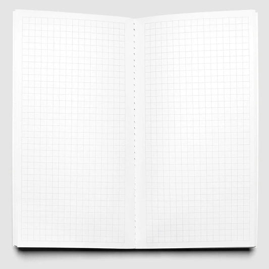 millenotes-cloth-paper-Travel-Notebook-A5-Slim-Olive-Graph-4
