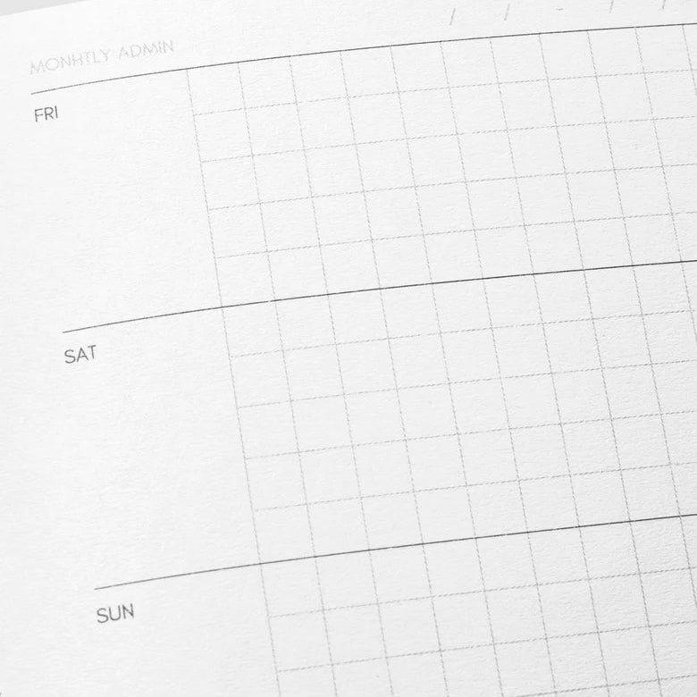 Cloth & Paper | Weekly Admin Planner | Pocket Plus