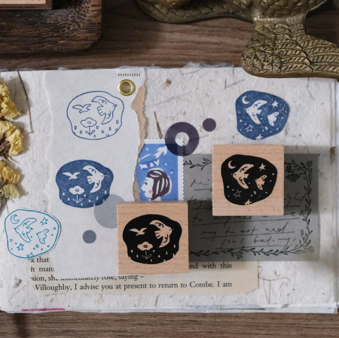millenotes-eileen-tai-stamps-birds-day-and-night-set-B