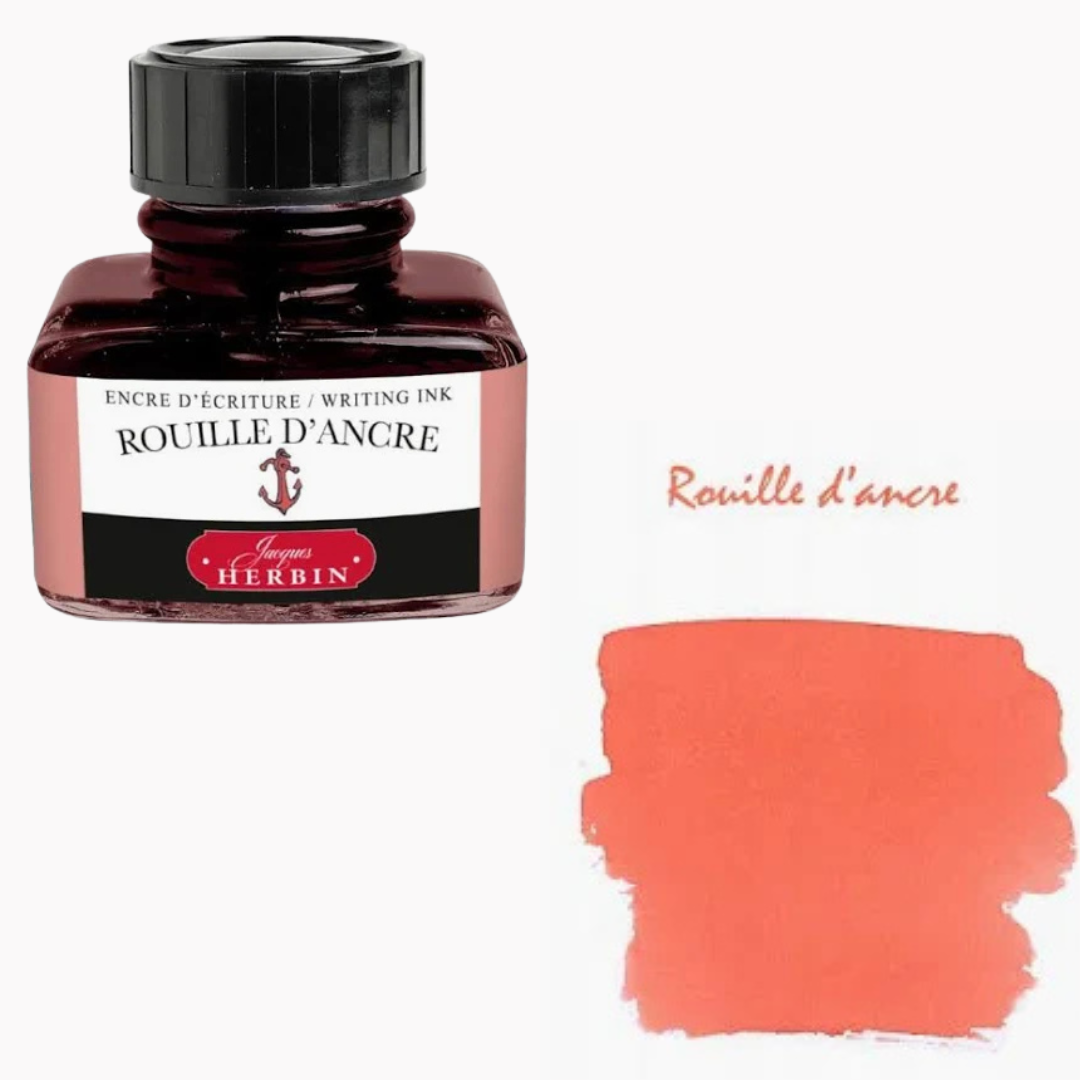 millenotes-jacques-herbin-fountain-pen-ink-atrament-30-ML-rouille-d-ancre