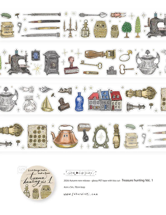 millenotes-lcn-design-studio-kiss-cut-PET-treasure-hunting-vol1-1