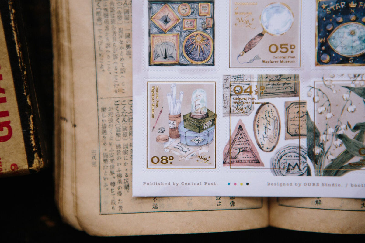 Decorative stickers | OURS Studio | Stamps - Museum
