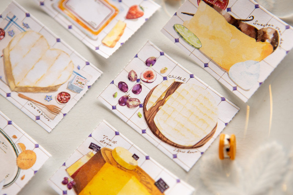 Notes adhésives en rouleau | OURS Studio | Cheese Lover