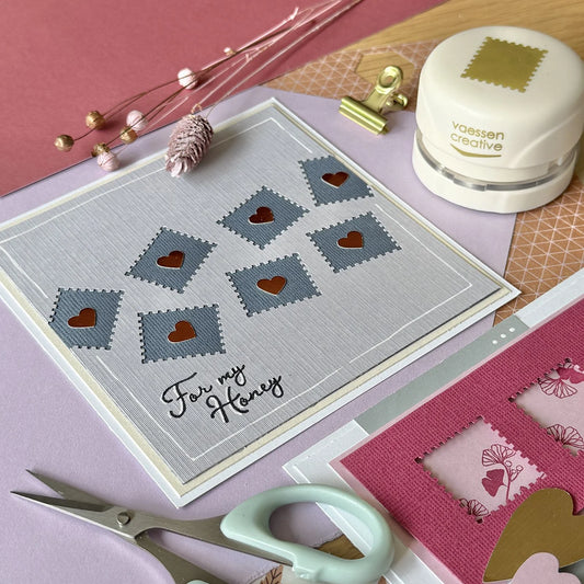 Vaessen Creative | Magnetic Punch | Stamp 25 x 21 mm