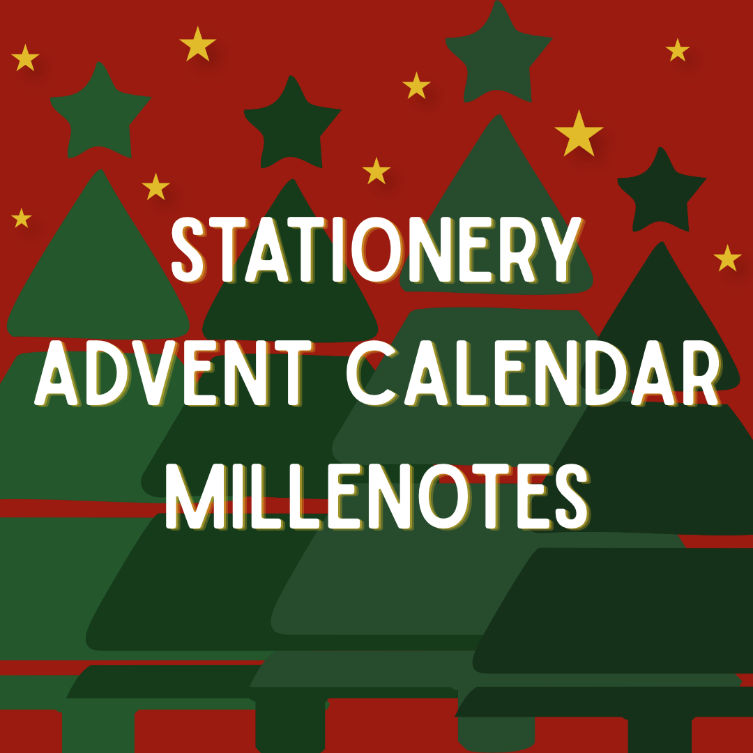 Calendrier de l’Avent Papeterie millenotes 2026
