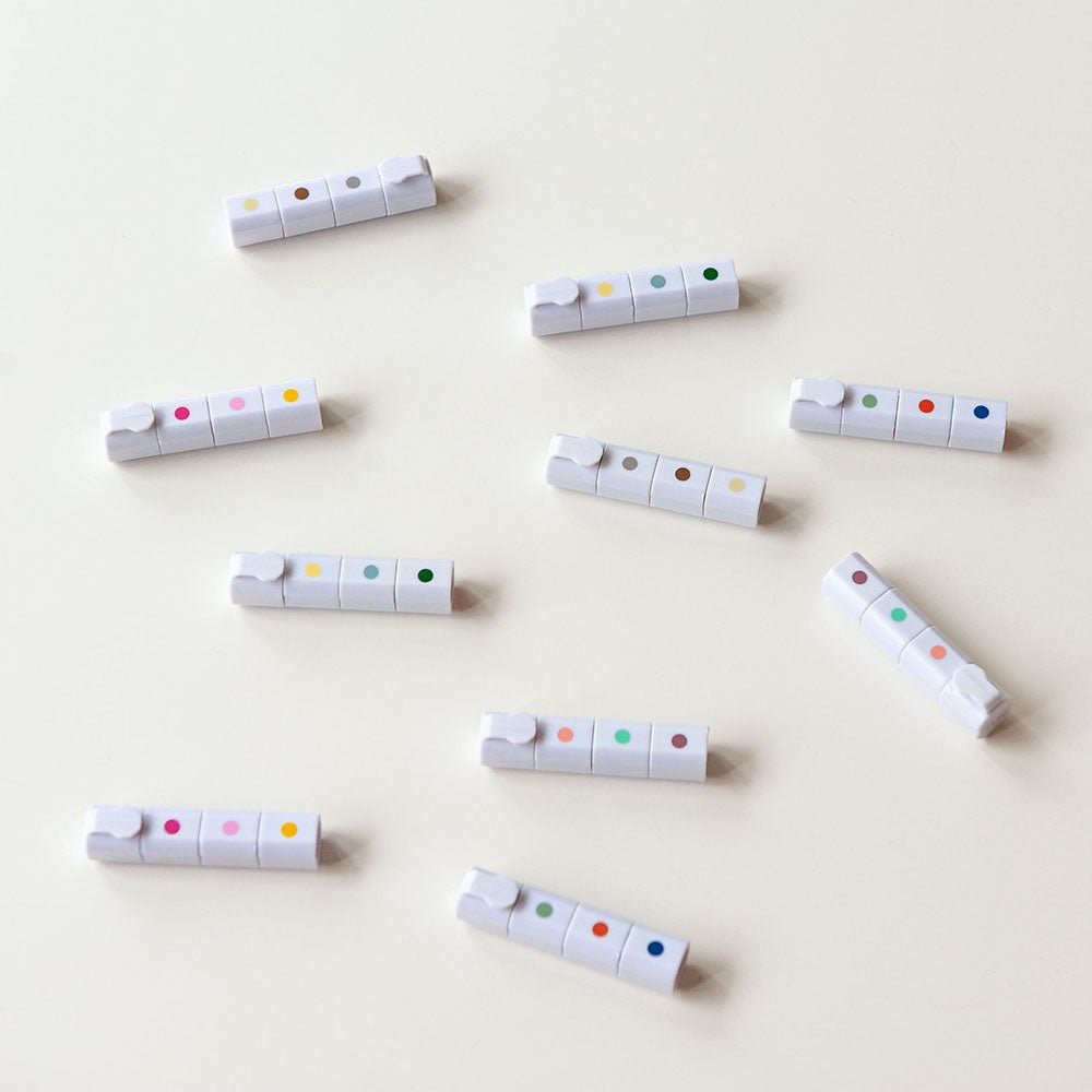 MU Lifestyle Inky Pen | Encreur Compact à Trois Couleurs pour Tampons - MU Lifestyle - 11. Reed Lakeside Hue - millenotes